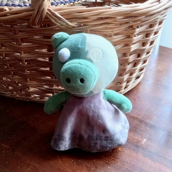 Roblox Zombie Piggy 7” Inch Plush Toy Stuffed Animal Collectors Zombie Piggy - Picture 7 of 8